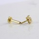 Glorria Altın Yonca Tragus Piercing Glorria Altın Yonca Tragus Piercing