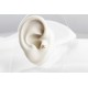 Glorria Altın B Harfi Tragus Piercing Glorria Altın B Harfi Tragus Piercing