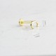 Glorria Altın C Harfi Tragus Piercing Glorria Altın C Harfi Tragus Piercing