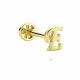 Glorria Altın E Harfi Tragus Piercing Glorria Altın E Harfi Tragus Piercing