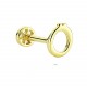 Glorria Altın Ö Harfi Tragus Piercing Glorria Altın Ö Harfi Tragus Piercing