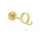 Glorria Altın Q Harfi Tragus Piercing Glorria Altın Q Harfi Tragus Piercing