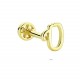 Glorria Altın Ü Harfi Tragus Piercing Glorria Altın Ü Harfi Tragus Piercing