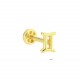 Glorria Altın İkizler Burcu Tragus Piercing Glorria Altın İkizler Burcu Tragus Piercing