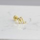 Glorria Altın Akrep Burcu Tragus Piercing Glorria Altın Akrep Burcu Tragus Piercing