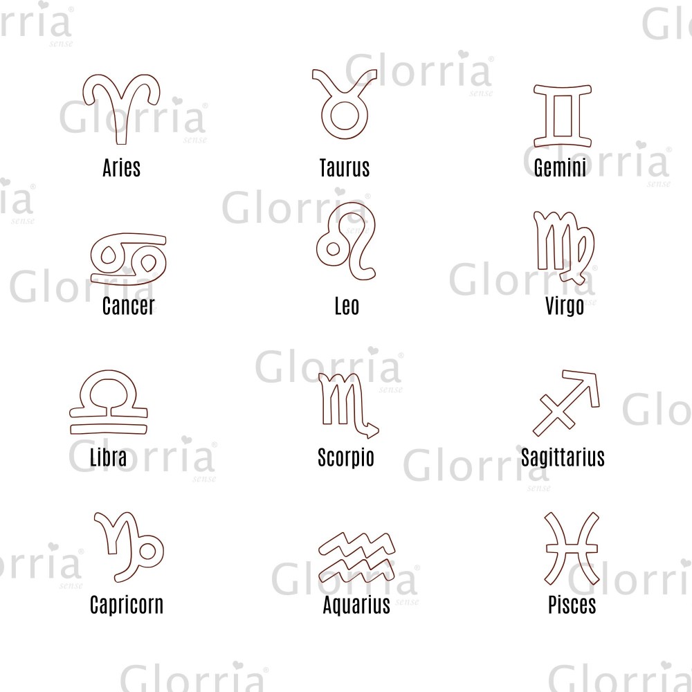 Glorria Kişiye Özel Burç Gümüş Yüzük Glorria Kişiye Özel Burç Gümüş Yüzük