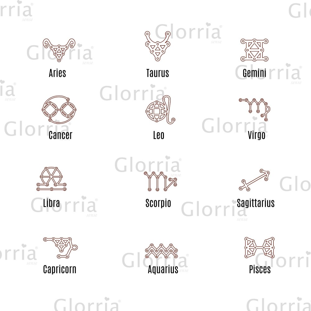 Glorria Kişiye Özel Burç Gümüş Yüzük Glorria Kişiye Özel Burç Gümüş Yüzük