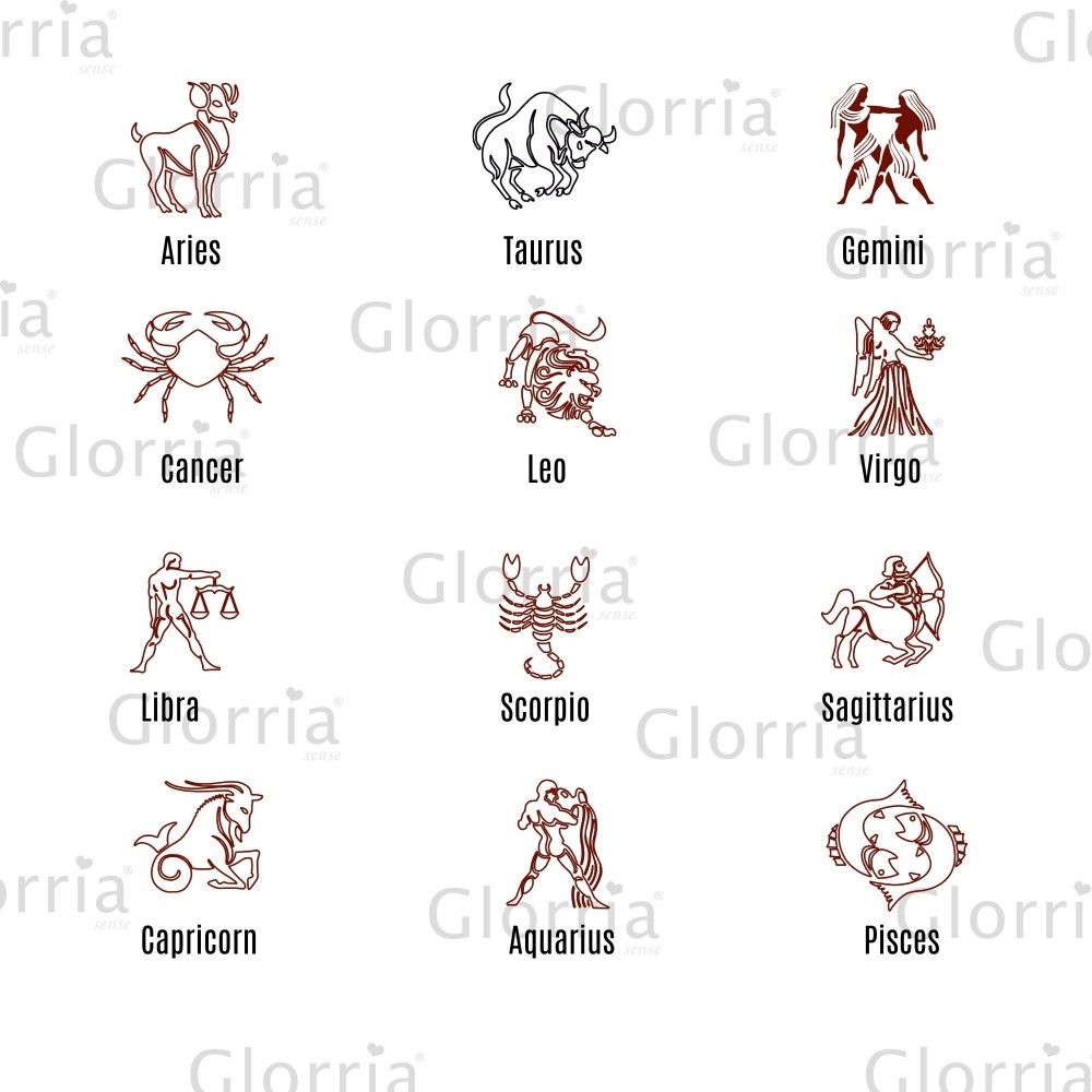 Glorria Kişiye Özel Burç Gümüş Yüzük Glorria Kişiye Özel Burç Gümüş Yüzük
