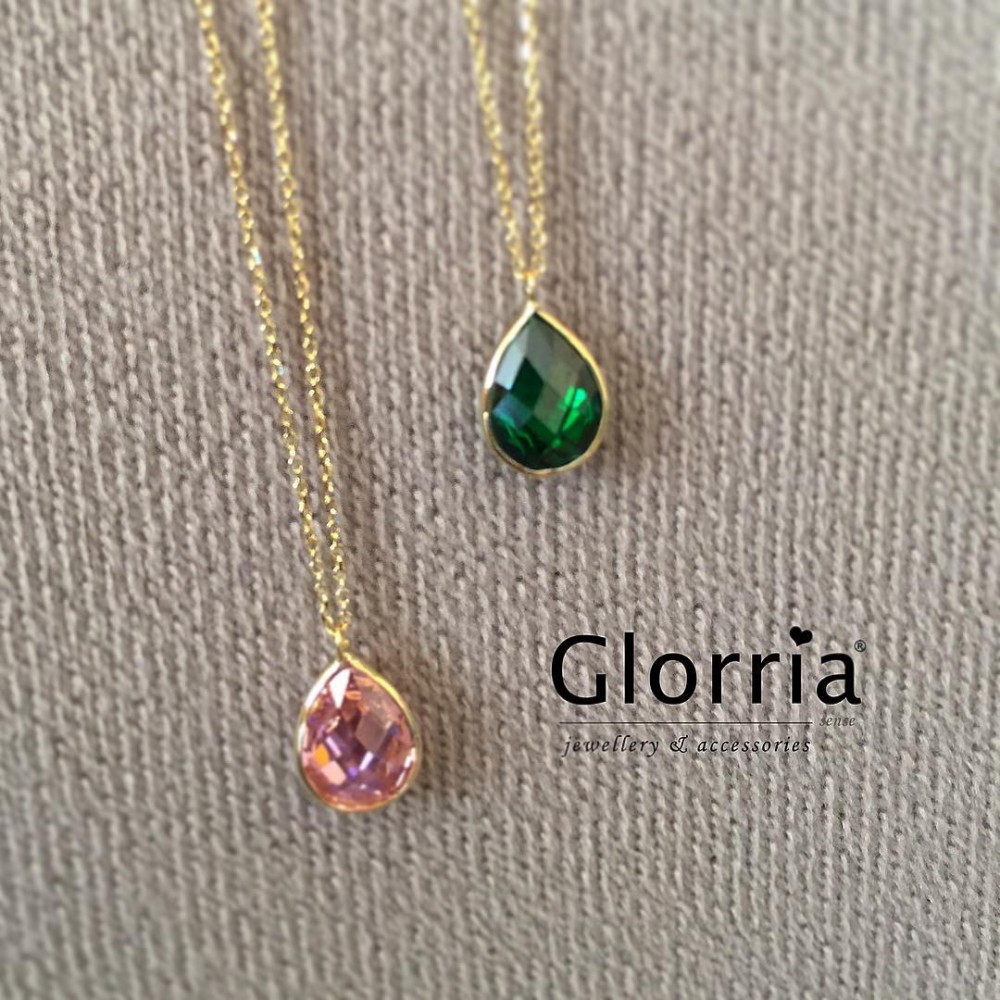 Glorria Altın Damla Kolye Glorria Altın Damla Kolye