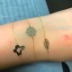Glorria Altın Kelebek Bileklik Glorria Altın Kelebek Bileklik