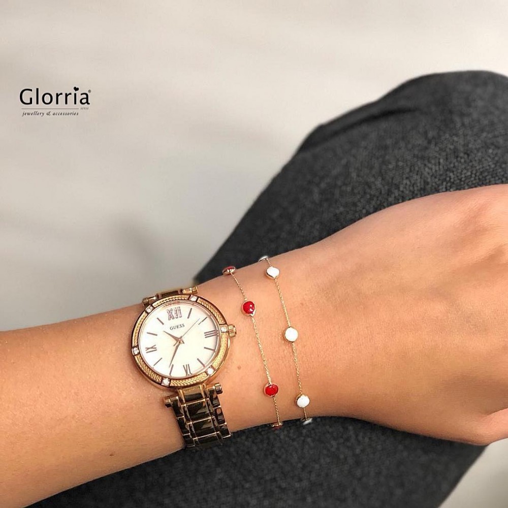 Glorria Altın Kırmızı Taşlı Bileklik Glorria Altın Kırmızı Taşlı Bileklik
