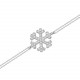 Glorria Gümüş Kar Tanesi Kolye, Bileklik, Küpe, Çiçekli Hediye Seti - EG0212-HS Glorria Gümüş Kar Tanesi Kolye, Bileklik, Küpe, Çiçekli Hediye Seti - EG0212-HS