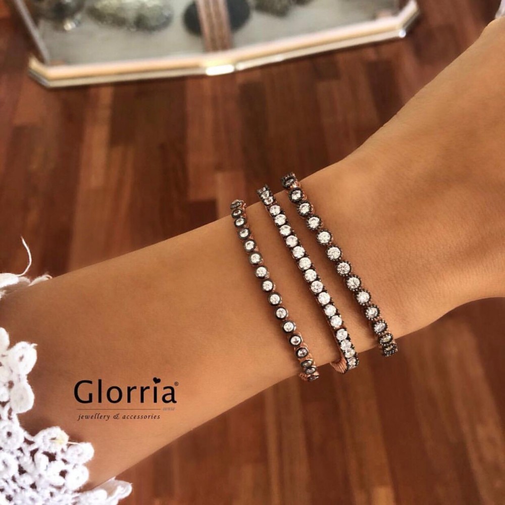 Glorria Gümüş Su Yolu Bileklik Glorria Gümüş Su Yolu Bileklik