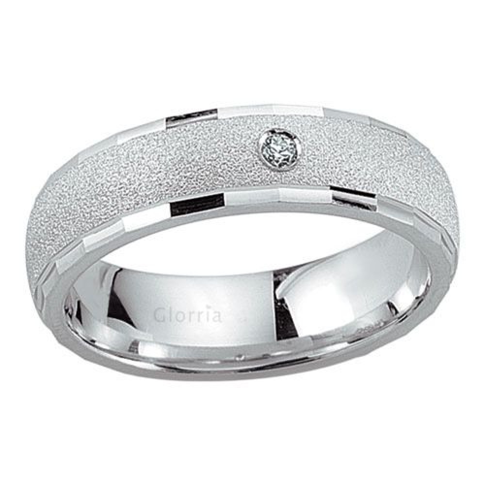 Glorria Gümüş 5.5mm Kadın Alyans Yüzük Glorria Gümüş 5.5mm Kadın Alyans Yüzük