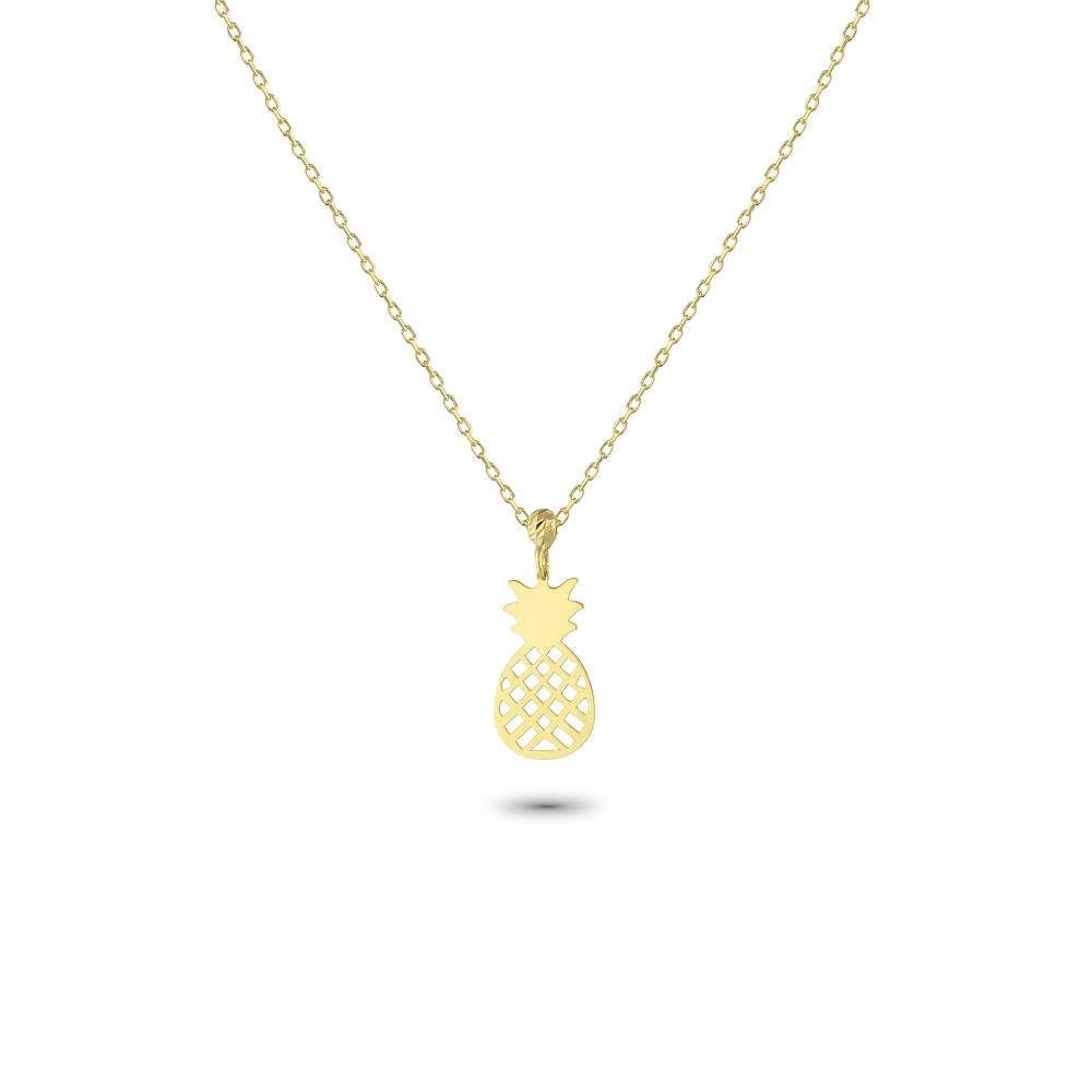 Glorria Altın Ananas Kolye Glorria Altın Ananas Kolye